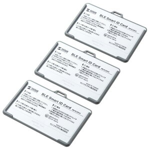 TTvC BLE Smart ID Card 3Zbg iBeaconMAvP[VŎgpłJ[hz_[^BLEr[R MM-BLEBC8N