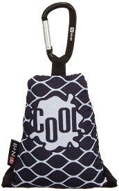 エヌリット(Nrit) アウトドア キャンプ アンチバクテリア機能付き 抗菌 防臭 冷感 タオル カンパック クールタオル Dr.Bacty ブラック 45×45cm 1610286