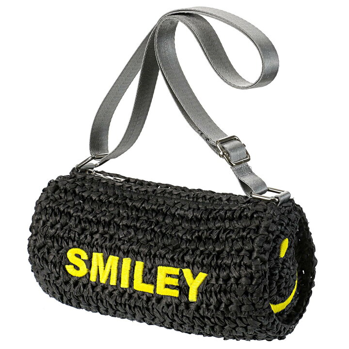 楽天市場】[クーコ] ショルダーバッグ SMILEY ドラム型ペーパー 