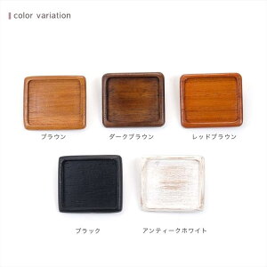 アクセサリー金具 木枠ブローチ 横長方形 3.7×4.2cm 銅板付 ブラウン