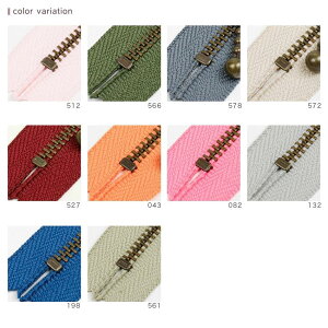 YKK ʕtt@Xi[ 20cm ^AeB[NS[h 3GKB-20 AG 572