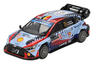 MINI GT 1/64 Hyundai i20 N Rally1eJ[ 2024 D #11 (nh) i MGT00871-BL