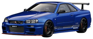 ignition model 1/18 TOP SECRET 34GT-R (BNR34) Blue Metallic i IG3641