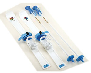 キャプテンスタッグ(CAPTAIN STAG) ジュニアプラスキー 80cm ブルー UX-590