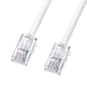 �T�����T�v���C �R��CAT5eLAN�P�[�u�� �z���C�g 2m KB-T5KK-02W