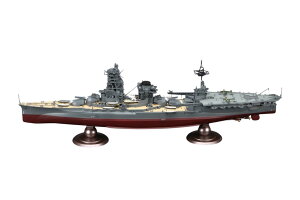 350艦船-12 EX-1 1/350 日本海軍航空戦艦 日向(帝国海軍乗組員フィギュア付き)