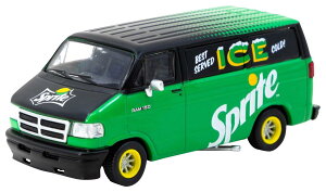 T64G-TL032-SP Tarmac Works 1/64 Dodge Van Sprite Delivery Van