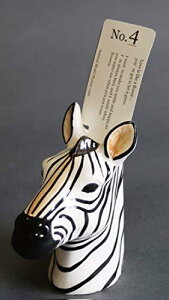 �O���[�o���A���[Animal Vase(C) Zebra �T�C�Y:���7 H9 F04-0044