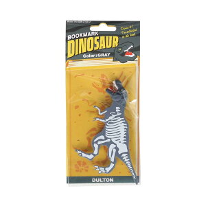_g(Dulton)  ubN}[N GRAY  eBmTEX _Ci\[  3D  { Ǐ Mtg v[g 105mm 96mm s15mm GM-0768GY BOOKMARK DINOSAUR GRAY