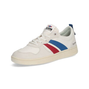 [pfBE] [JbgXj[J[ PALLACUP FLAME LTH WHITE/CHILI/BLUE(160) 23.0 cm