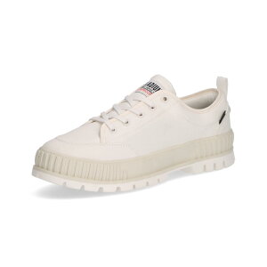 [�p���f�B�E��] �X�j�[�J�[ PALLASHOCK LO OG WP+ CREAM WHITE(180) 27.0 cm