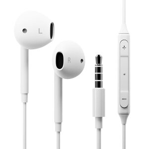 Premium Style 3.5mm�C���z���v���O �X�e���I�C���z�� �z���C�g PG-SEIE1WH2