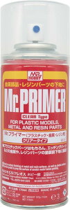 GSI クレオス(GSI Creos) Mr.プライマー (プラスチック・金属・レジン用) クリアータイプ 170ml ホビー用表面処理剤 B512