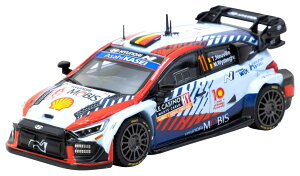TARMACWORKS 1/64 Hyundai i20 N Rally1 Hybrid Rallye Monte-Carlo 2024 Winner Thierry Neuville/Martijn Wydaeghe i T64-089-24...