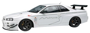CNAbv EIDOLON 1/18 }CY XJCC GT-R (BNR34) V-spec N1 I[gT2024 i EML178