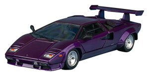 フリースタイル (FREESTYLE) Finclassically 1/64 Countach LP5000S Metallic purple with wing 完成品 FY64092