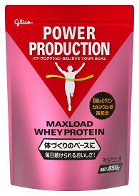 POWER PRODUCTION パワープロダクション マックスロード ホエイプロテイン ストロベリー味 850g いちご たんぱく質含有率70.3%(無水物換算値)