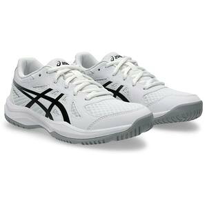 [�A�V�b�N�X] �o���[�{�[���V���[�Y UPCOURT 6 GS 1074A045 ���j�Z�b�N�X�q�� �z���C�g/�u���b�N 23.0
