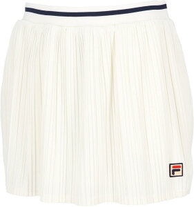 FILA TENNIS(フィラ テニス) テニス レディース スカート スコート 吸水速乾機能 UVカット加工 EL0207 オフホワイト L