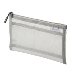サンワサプライ マルチメッシュケース 200×10×120mm グレー IN-MS1GY