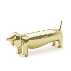 【公式】Umbraリングホルダー ダックスフント ゴールド ジュエリー収納アクセサリー収納 W3.2xD14.5xH5.7cm