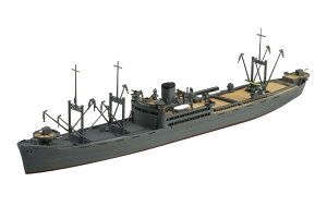 青島文化教材社(AOSHIMA) ウォーターライン No.563 1/700スケール 日本海軍 特設水上機母艦 國川丸 約110mm PS製 プラモデル