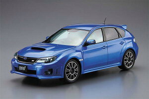 青島文化教材社(AOSHIMA) ザ☆モデルカー スバル GRB インプレッサWRX STI '10 1/24スケール プラモデル