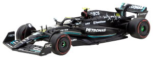 TARMACWORKS 1/64 Mercedes-AMG F1 W14 E Performance Hungarian Grand Prix 2023 Pole Position Lewis Hamilton i T64G-F064-LH1