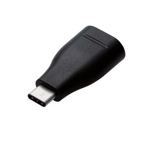 GR(ELECOM) USB TYPE C P[u ^CvC (USB C to USB AX ) ϊA_v^[ [X}zUSB@킪g] yiPhone15 Ή؍ρz ubN MPA[AFCMADBK