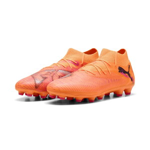 [Puma] �T�b�J�[�X�p�C�N �t���[�`���[ 8 �v�� HG/AG ���j�Z�b�N�X��l Heat Fire-PUMA Black-Ravish 27.0 cm