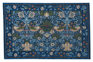 �쓇�D���Z���R�� Morris Design Studio �����X�f�U�C���X�^�W�I �}�b�g �C�`�S�h���{�E �u���[ 60×90cm FH1709A