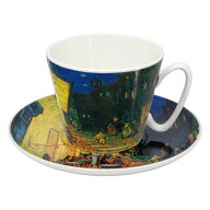 名画カップ&ソーサー ゴッホ 夜のカフェテラス