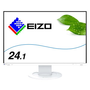 EIZO FlexScan 24.1�^ �J���[�t�����j�^�[ �z���C�g EV2410R-WT 1��