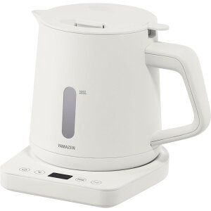 [�R�P] �d�C�P�g�� �d�C�|�b�g 1.0L 1200W ��l��炵 ��l��炵 �����ڂ�h�~ ���x���� �ۉ� �󕰂��h�~ �I�[�g�I�t�@�\ �������ȒP �z���C�g YKU-SC1210J(W)