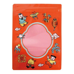 吼 OSAMU GOODS STORAGE BAG SET CHINA/RD 4P OGB-914