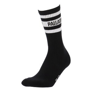MID HEIGHT STR SOCKS BLACK(008) TCY:25cm-27cm