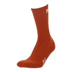 MID HT LOGO SOCK 01 BURNT BROWN(213) TCY:25cm-27cm
