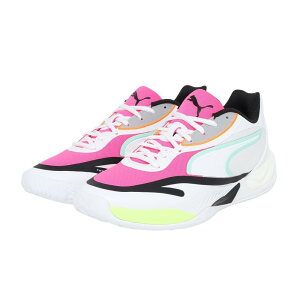 [�v�[�}] �o�X�P�b�g�V���[�Y �o�b�V�� ALL-PRO NITRO SKYBRE 31237402 (�z���C�g×�s���N/28.5/Men's)