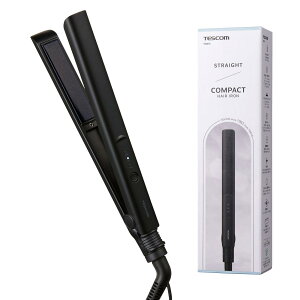 �e�X�R�� �w�A�A�C���� �R���p�N�g �i�m�Z���~�b�N�R�[�e�B���O 3�i�K [ 140°C 170°C 200°C ] ���x����/�������[ �C�O�Ή� ����OFF �J���b�N �_�u���q�[�^�[ ��p�|�[�`�t 1.7m �u���b�N TS367A-K