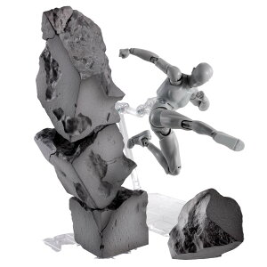 TAMASHII NATIONS EFFECT Concrete Crash for S.H.tBMA[c 165mm ABS hς݃tBMApGtFNgp[c