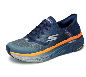 [SKECHERS] ���j�Z�b�N�X �}�b�N�X�N�b�V���j���O �v���~�A 2.0 MAX CUSHIONING �l�C�r�[/�I�����W 29.0cm
