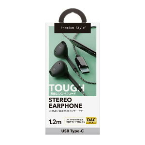 Premium Style USB Type-C �X�e���I�C���z�� �^�t�P�[�u��/�C���i�[�C���[�^�C�v �u���b�N PG-SETC2BK1