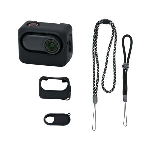 �G�c�~ �A�N�V�����J�����P�[�X insta360 GO3S / GO3 �Ή� �V���R���J�o�[ �V���R���P�[�X �E�F�A���u���J���� �\�t�g �y�� �R���p�N�g �n���h�X�g���b�v �l�b�N�X�g���b�v �t �u���b�N VE-2557