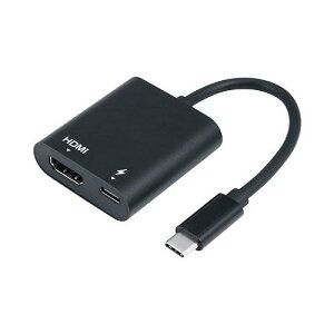 MCO Type-C - HDMI�f�B�X�v���C�A�_�v�^ �u���b�N �}���`�f�B�X�v���C����������Type-C�A�_�v�^ USA-CHD5BK