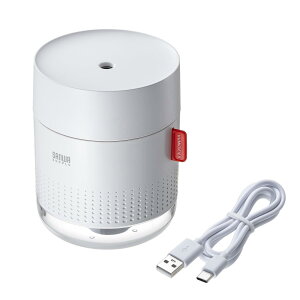 �T�����T�v���C USB������ �[�d�� 450ml �z���C�g USB-TOY102W