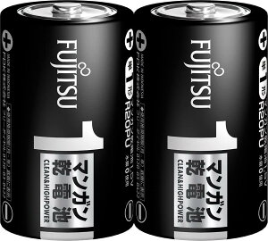 FDK �x�m�ʃ}���K���E�� �P1×2P 1.5V R20PU(2S)