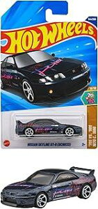 �z�b�g�E�B�[��(Hot Wheels) �x�[�V�b�N�J�[ ���Y �X�J�C���C�� GT-R (BCNR33) ��蕨�������� �~�j�J�[ 3�΂��� �u���b�N JFN70