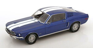 �t���[�X�^�C�� (FREESTYLE) KK scale 1/18 �t�H�[�h �}�X�^���O GT Fastback 1968 �u���[���^���b�N/�z���C�g �����i KKDC181394