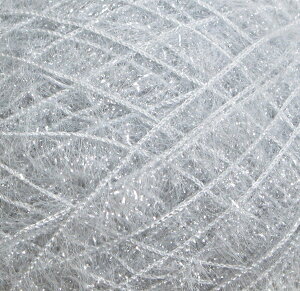 Knit Wit �؍��G�R���킵�ю� bubble foret-�o�u���t�H��- 90g×���F4�ʓ� �V���o�[(Silver) KNW-BFP60 �V���o�[(Silver)