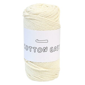 Knit Wit �؍��R�b�g���҂ݎ� [COTTON EASY -�R�b�g���C�[�W�[-] 1�� ��200g �A�C�{���[(ivory) KNW-CE1